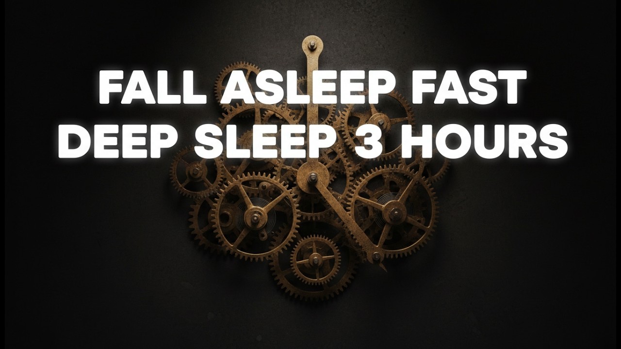 Fall Asleep Fast 🌙 3 Hours of Deep Sleep Music | Calming Clockwork Ambient Sounds ⚙️
