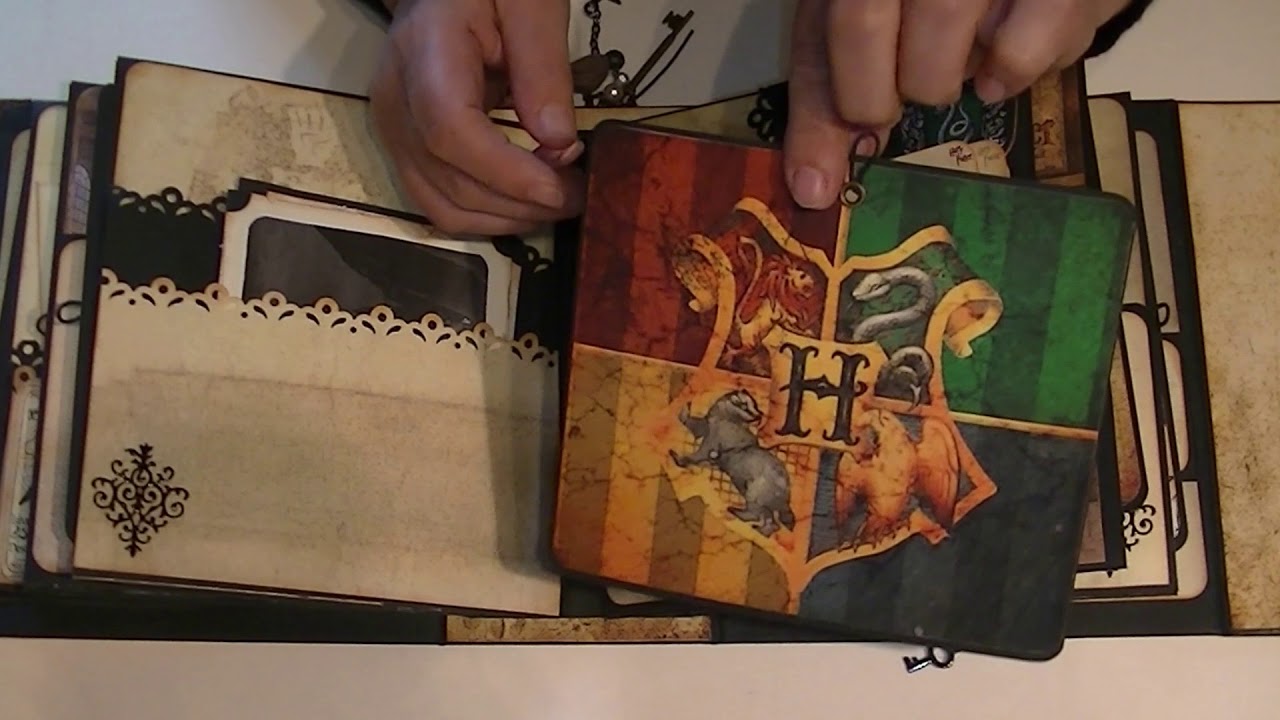 Album Scrapbooking Harry Potter [l'école des sorciers]