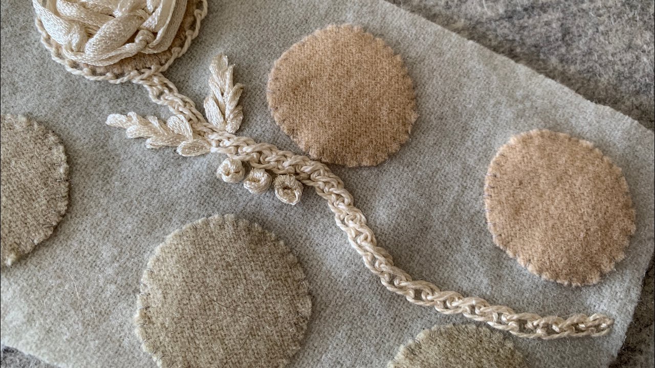#StitchPlay - Scroll Stitch (Perle Cotton Stems) - Episode 6