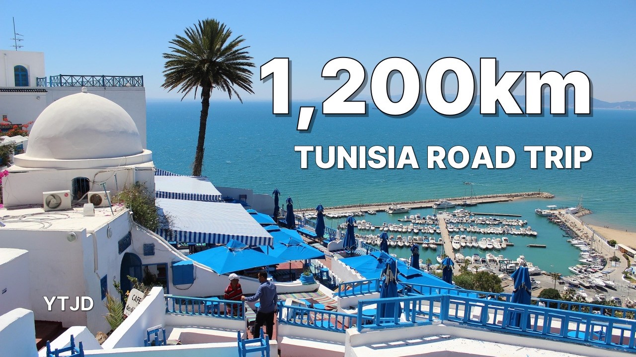 [YTJD] 1,200km TUNISIA ROAD TRIP | Sophisticated Jazz Funk & Acid Jazz