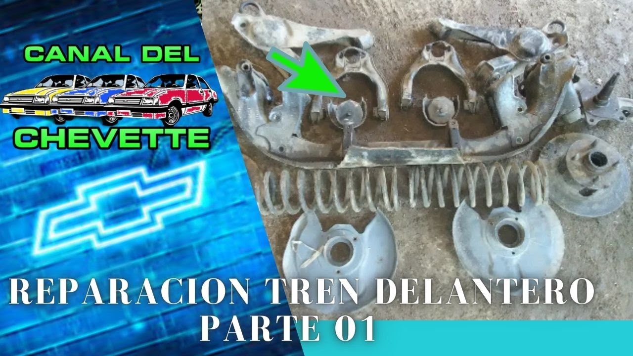 Reparacion Tren Delantero Chevette  1/ 3  ajuste e manutenção chevette  trem dianteiro