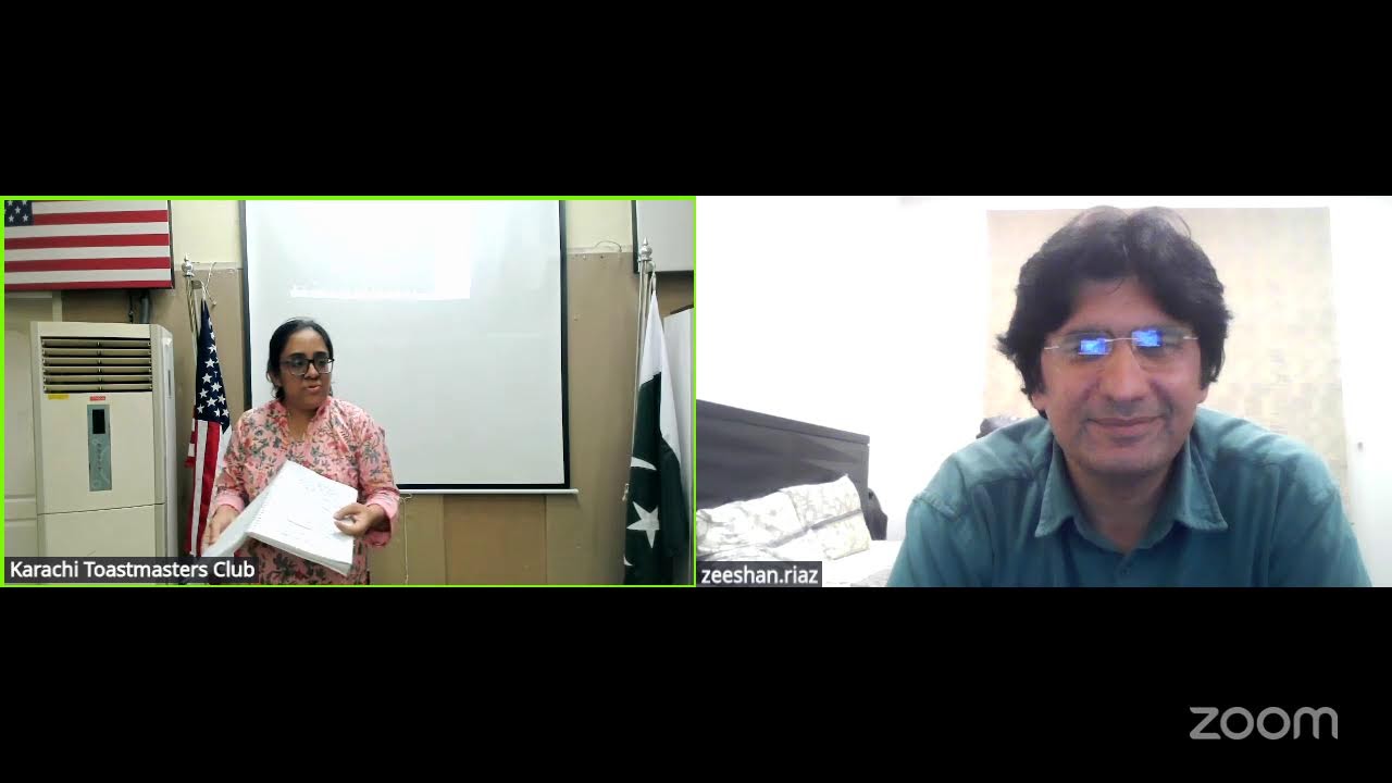 Karachi Toastmasters Club Meeting