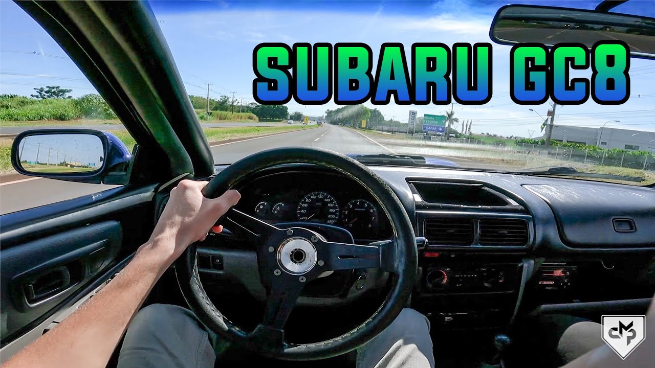 ACELERANDO O SUBARU GC8 TURBO - VÍDEO REVIEW