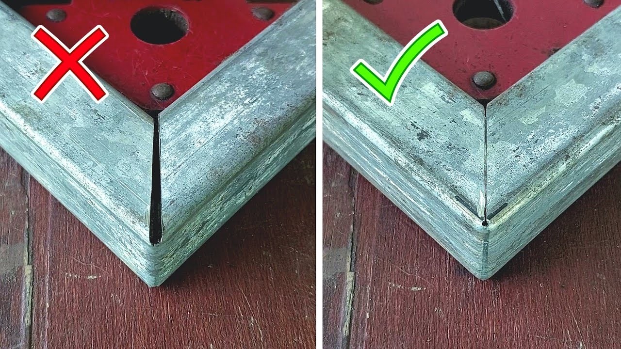 Few people know that the secret of a welder lies in creating precise 90