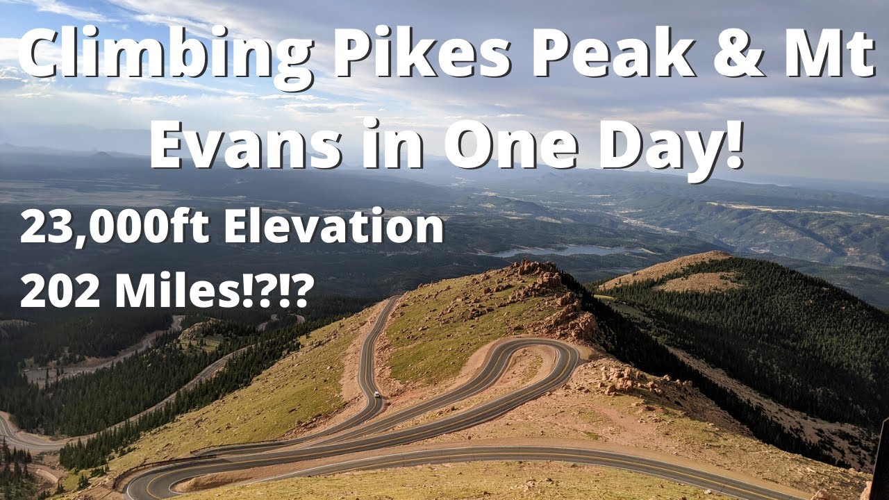 Cycling Pikes Peak & Mt Evans In 1 Day!