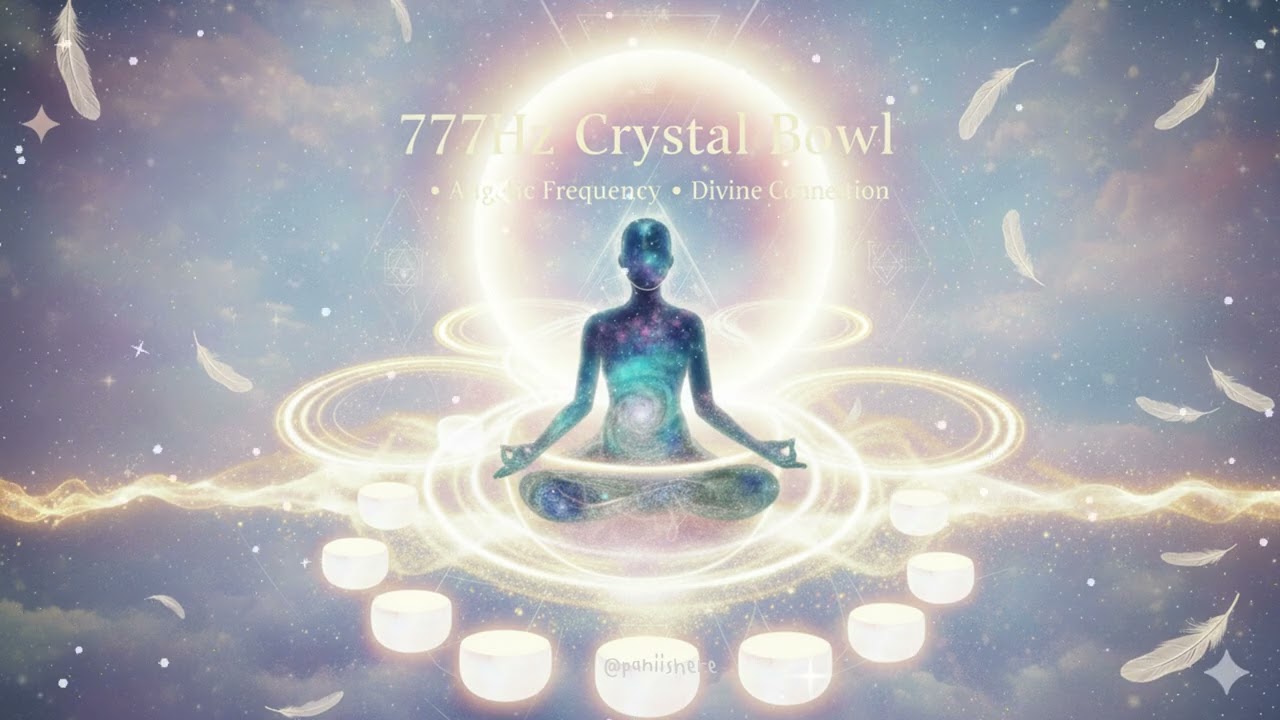 777Hz Crystal Bowl • Angelic Healing Light • Spiritual Awakening