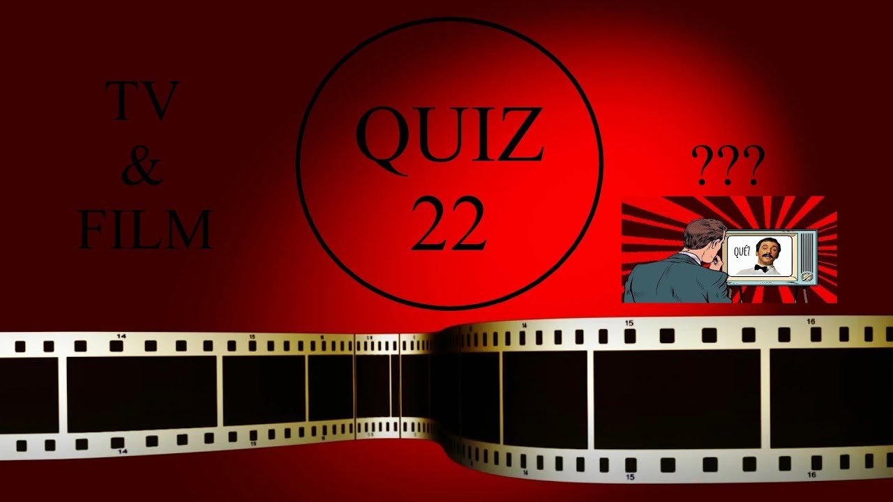 QUIZ 22 ((Del 1)               TV & FILM  (musikintrons)(Swedish)