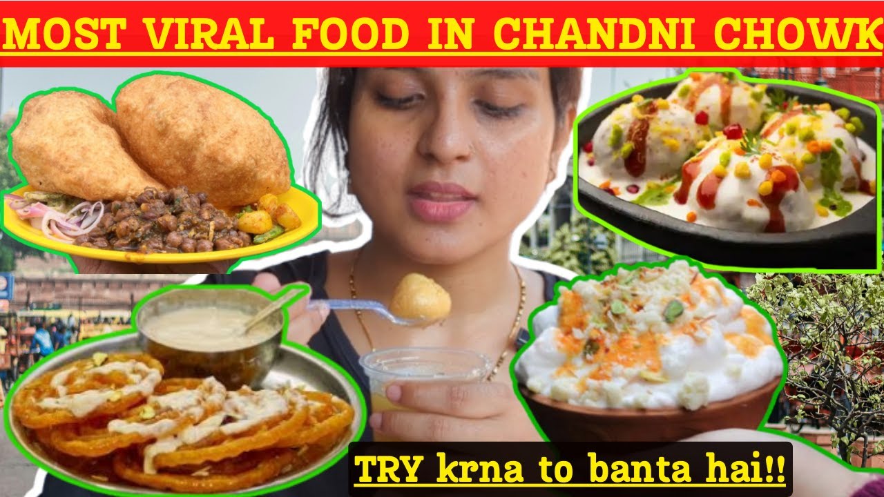 Best Street Food in CHANDNI CHOWK | Delhi Street food Chole bhature, Momo's #delhifood | Daily vlog