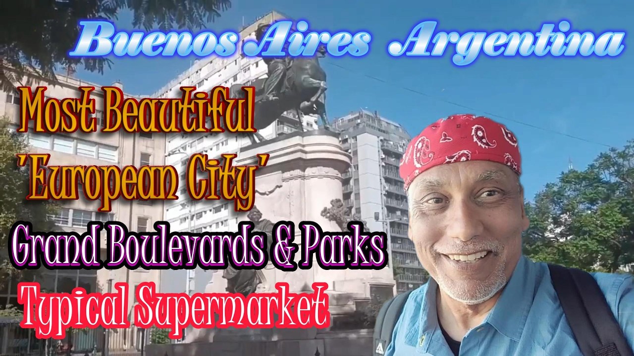 Buenos Aires, Argentina - Convenient Airports; Classic European Feel; Amazing Greenspace; Affordable