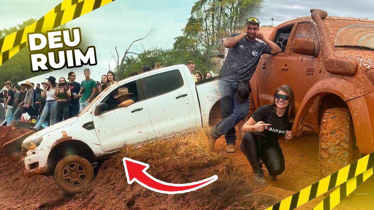 ENCONTRO DE CAMIONETES INSANO- deu ruim Ranger (Diesel Militia 2024)