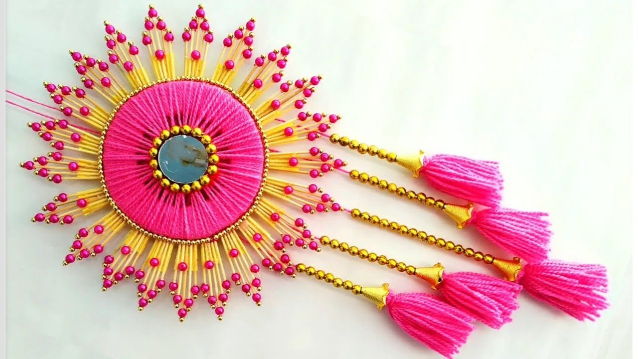 DIY Beautiful Wall Hanging For Home Decor | Best Out Of Waste ldea