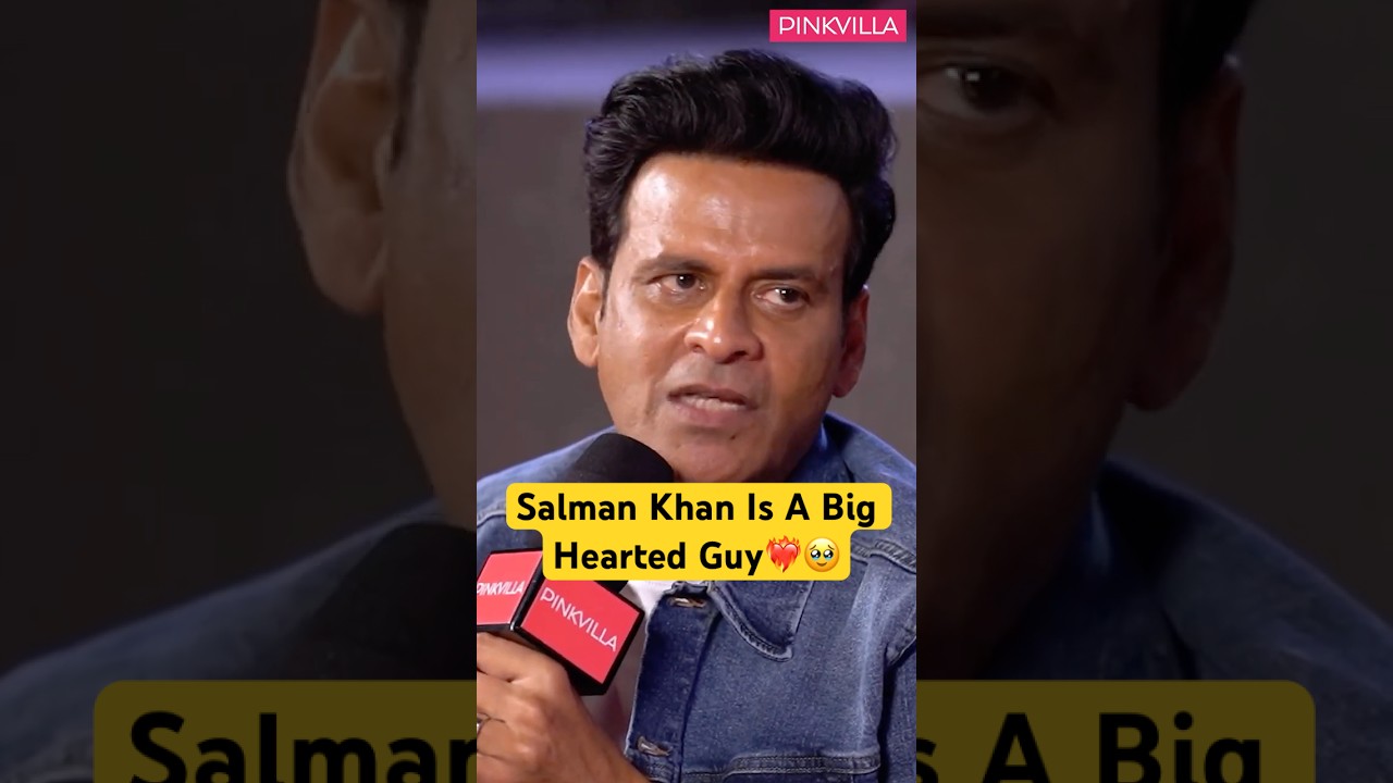 Salman Khan 🥹💕Sacrificed Award For Manoj Bajpayee😭🫶🏻#shorts #salmankhan #hearttouching #love