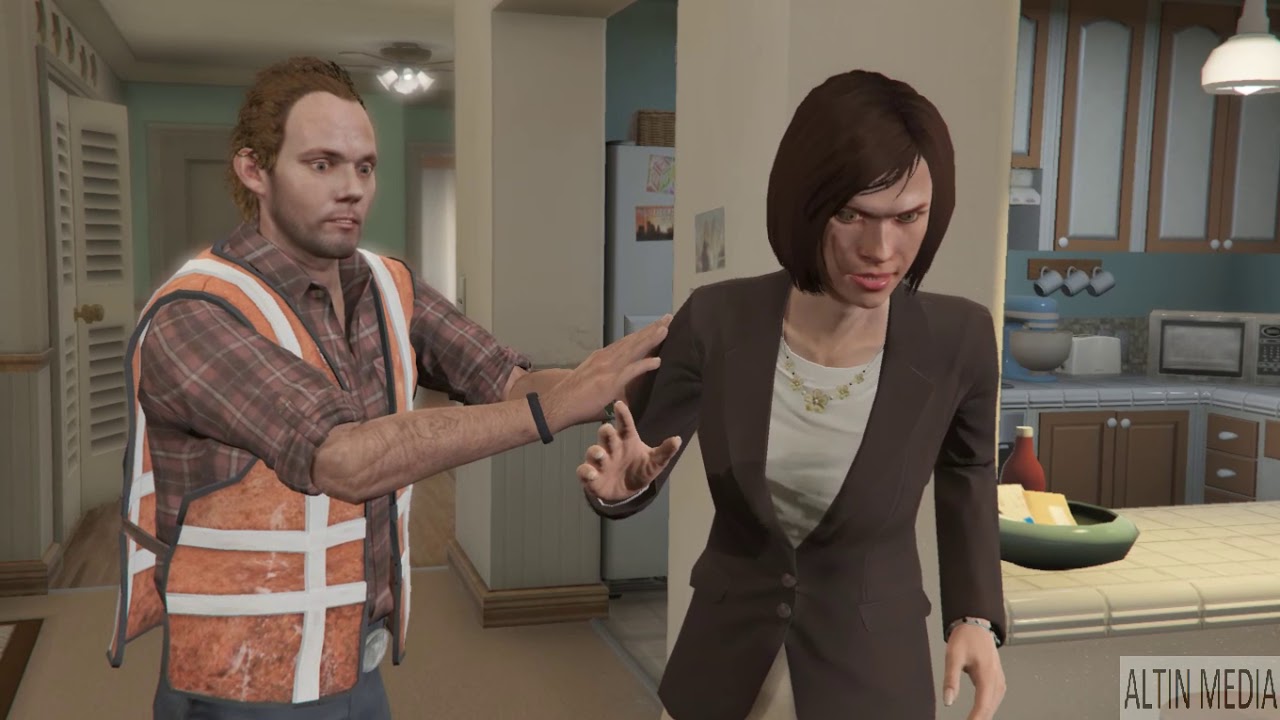 Debra & Floyd Hebert Last moment - Grand Theft Auto V
