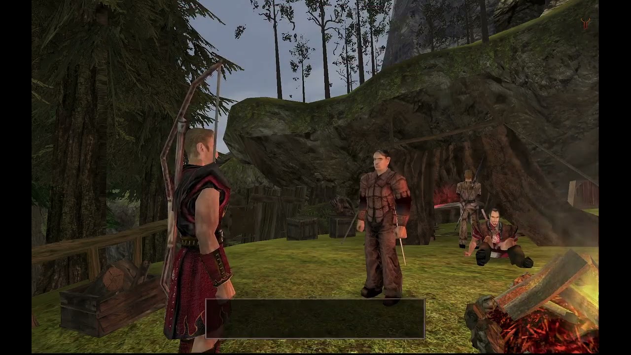 Gothic2НВ Мод Возвращение Ксереса.Часть 17.Лагерь Лесных разбойников.Вступление в Братство.Гуру.