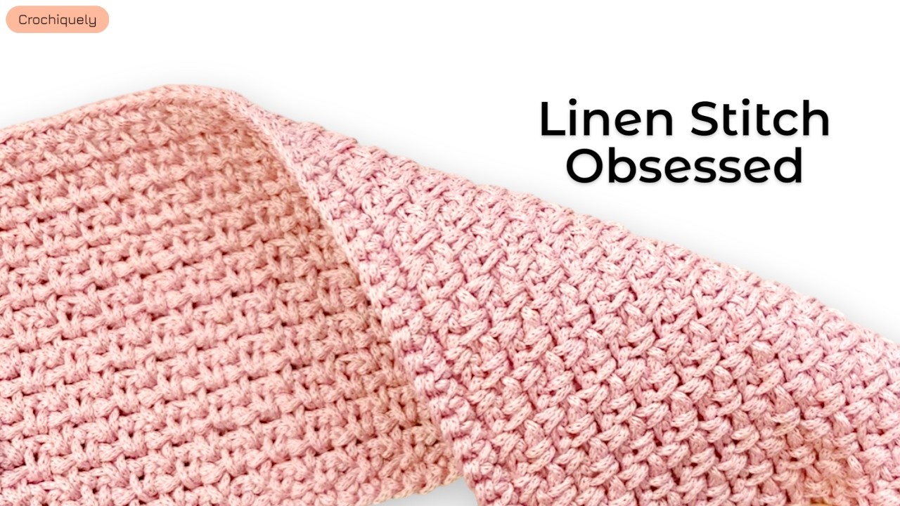 Linen Stitch Crochet Tutorial | Clean & Balanced Texture