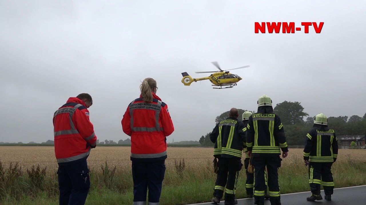 2019 07 16 Cloppenburg Pkw gegen Baum NWM TV