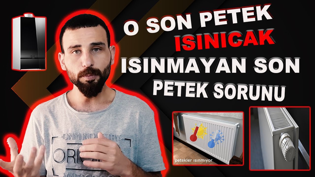 KOMBİ SON PETEK ISINMIYOR - REGLAJ AYARI NASIL YAPILIR? - 0507 123 41 59