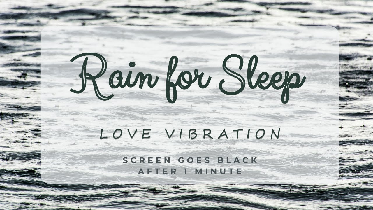 Gentle Rain 🌧️ 10 Hours | Deep Sleep, No Thunder | Love Vibration