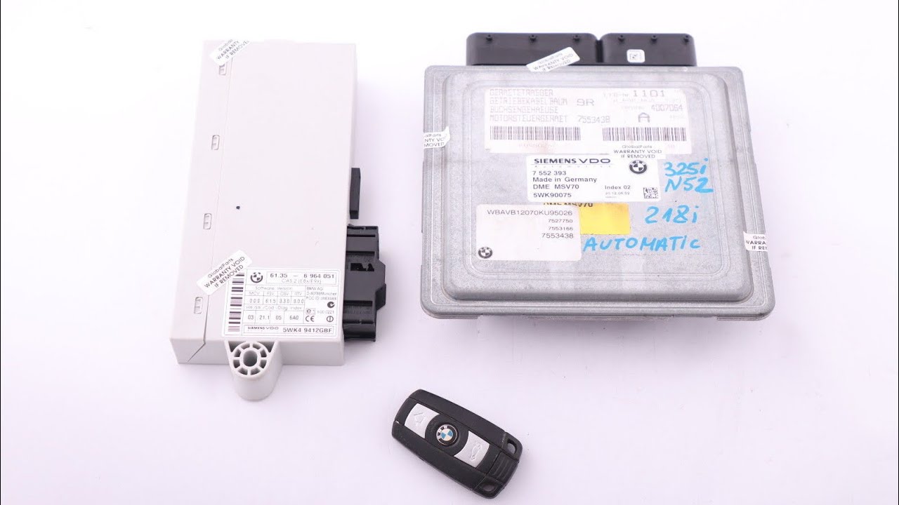 Обновление BMW CAS2, программирование DME CAS с помощью Autel IM608.