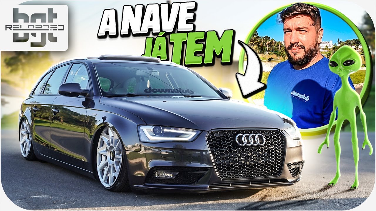 SE O E.T VOLTAR, A NAVE JÁ TEM - AUDI A4 AVANT REBAIXADA | SPARRADOS
