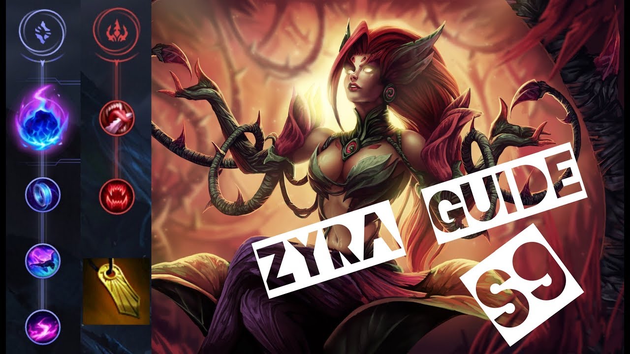ZYRA SUP S9 - GUIDE - Most Broken support
