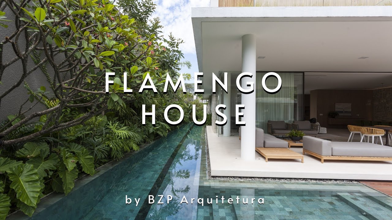 Design of a family home that integrated the garden into the entire social space