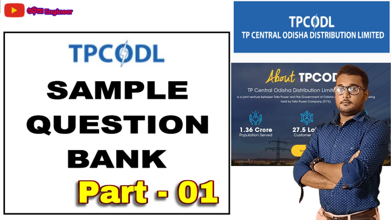 TPCODL Sample Question Part - 01||Tata Power||235 Question|| Odia Engineer|| ITI Class