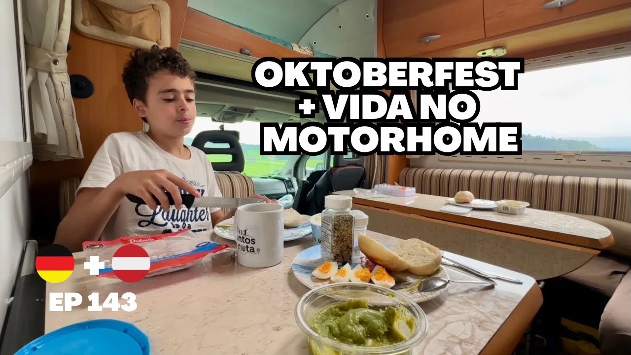 Rotina no MOTORHOME + Oktoberfest de Munique - MOTORHOME EM FAMÍLIA EP 143