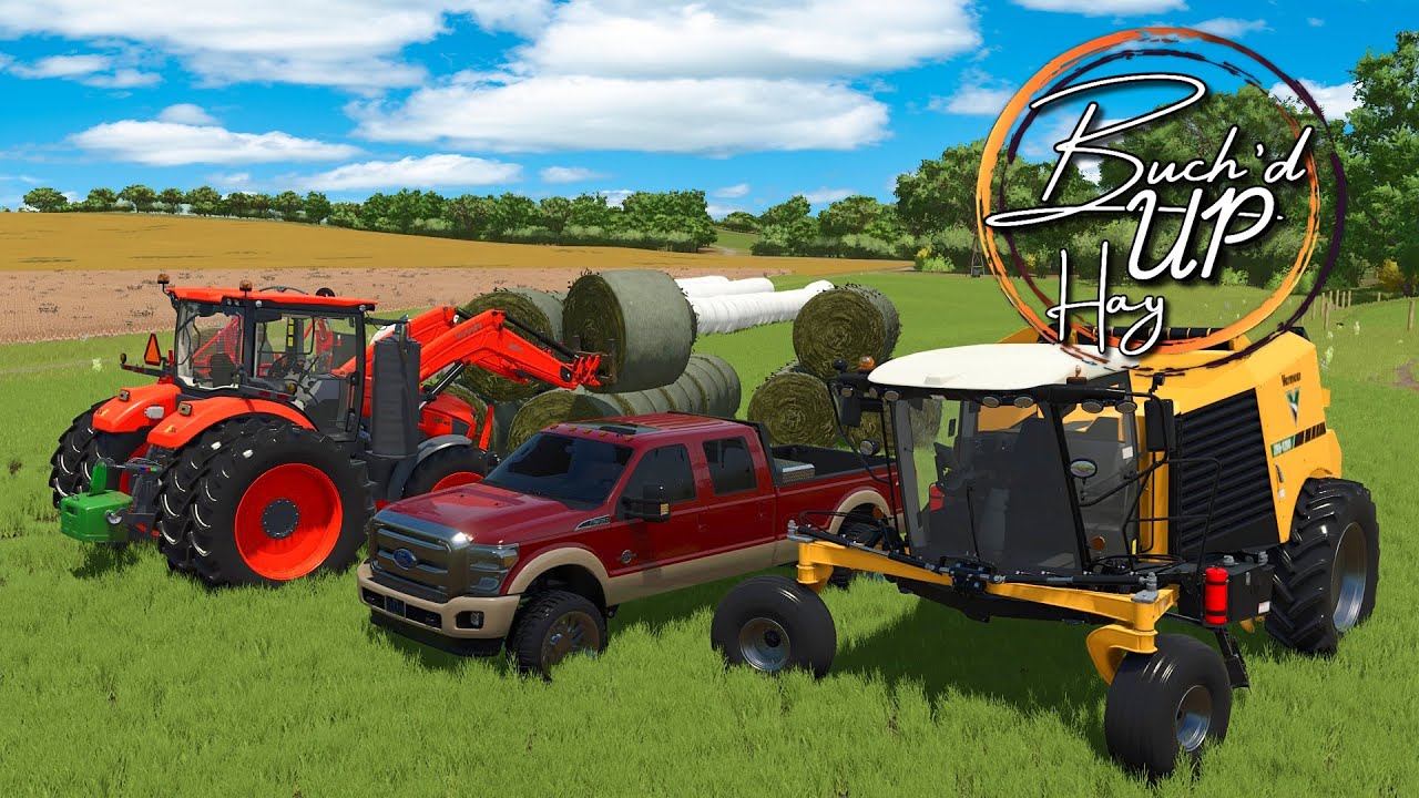 BUCH'D UP Bale Fortune! | Neighbors Step Up to Help Hay Farm