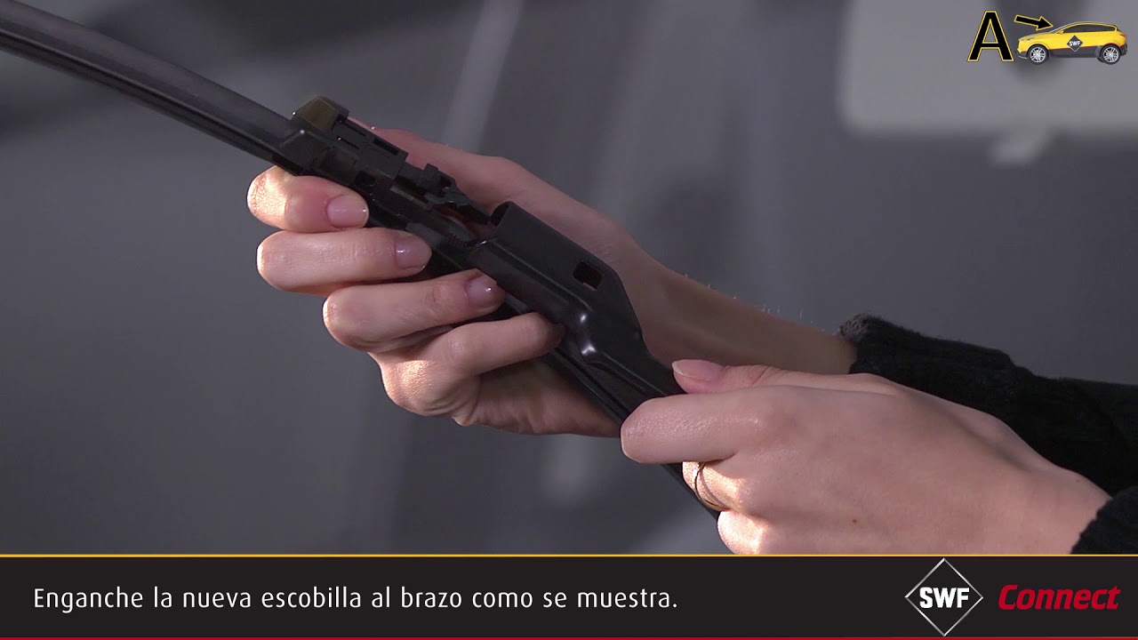 Guía de Instalación de Escobillas Limpiaparabrisas SWF Connect Valeo frontal Gen2V
