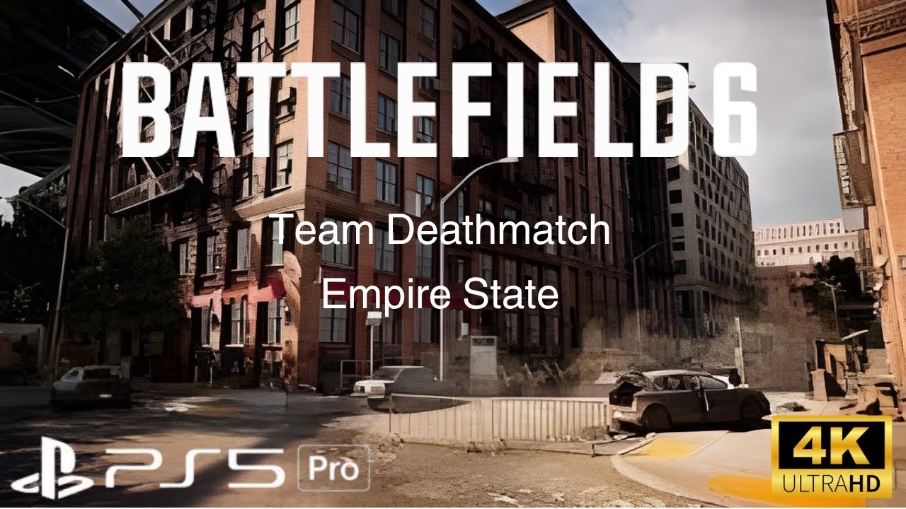 Battlefield 6 PS5 Pro 4K – Team Deathmatch Gameplay (No Commentary)