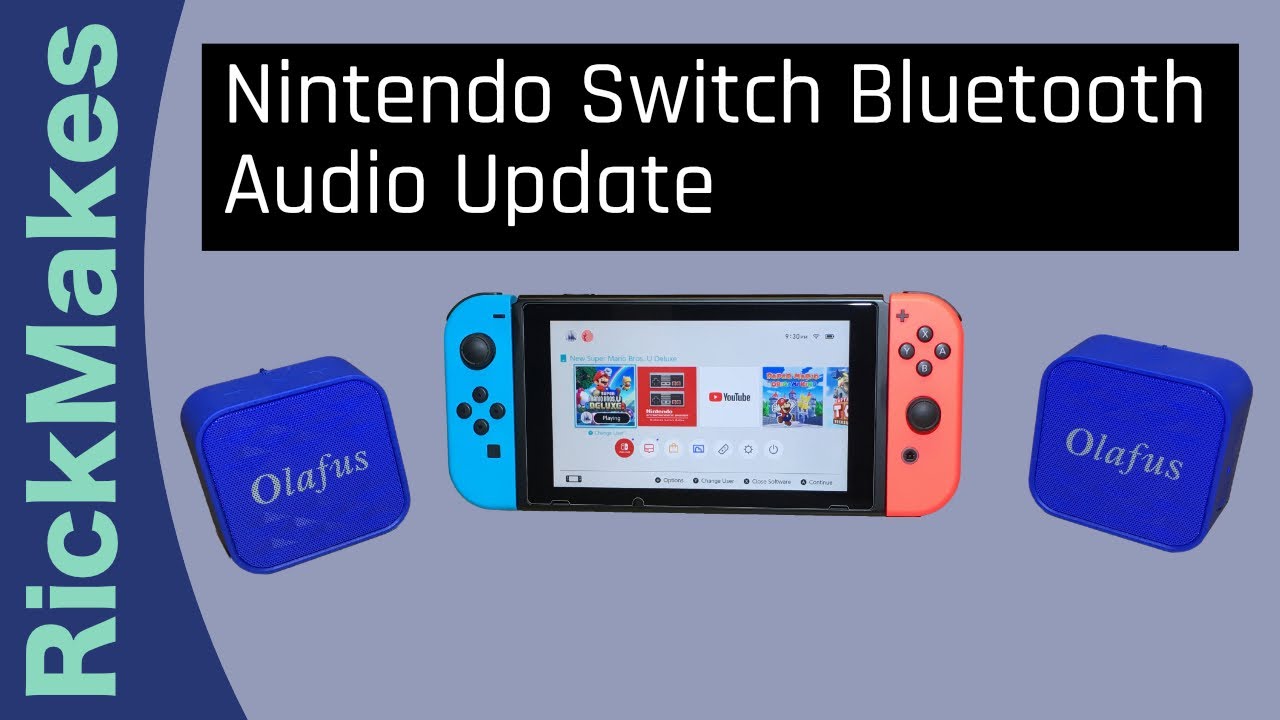 Nintendo Switch Bluetooth Audio Update
