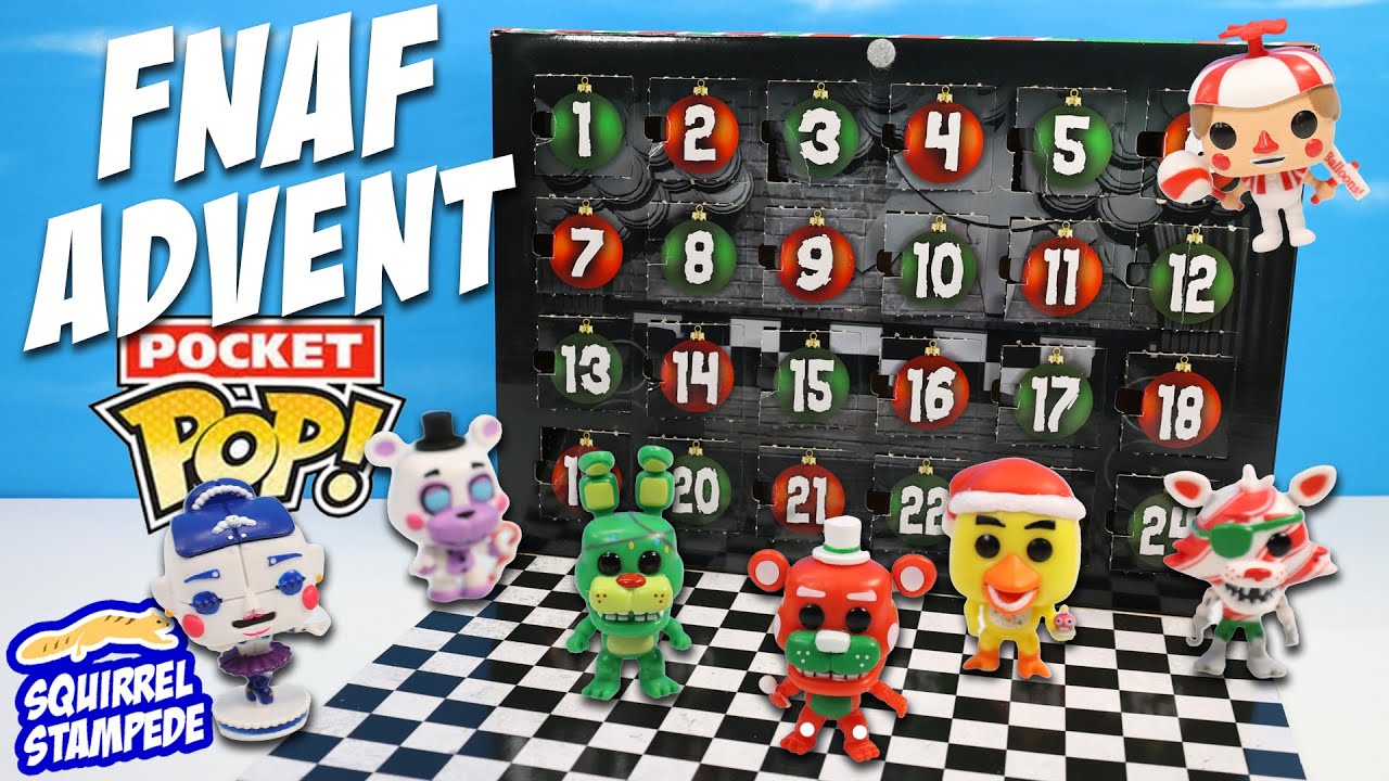 Обзор адвент-календаря Five Nights at Freddy's Funko Pocket POP!