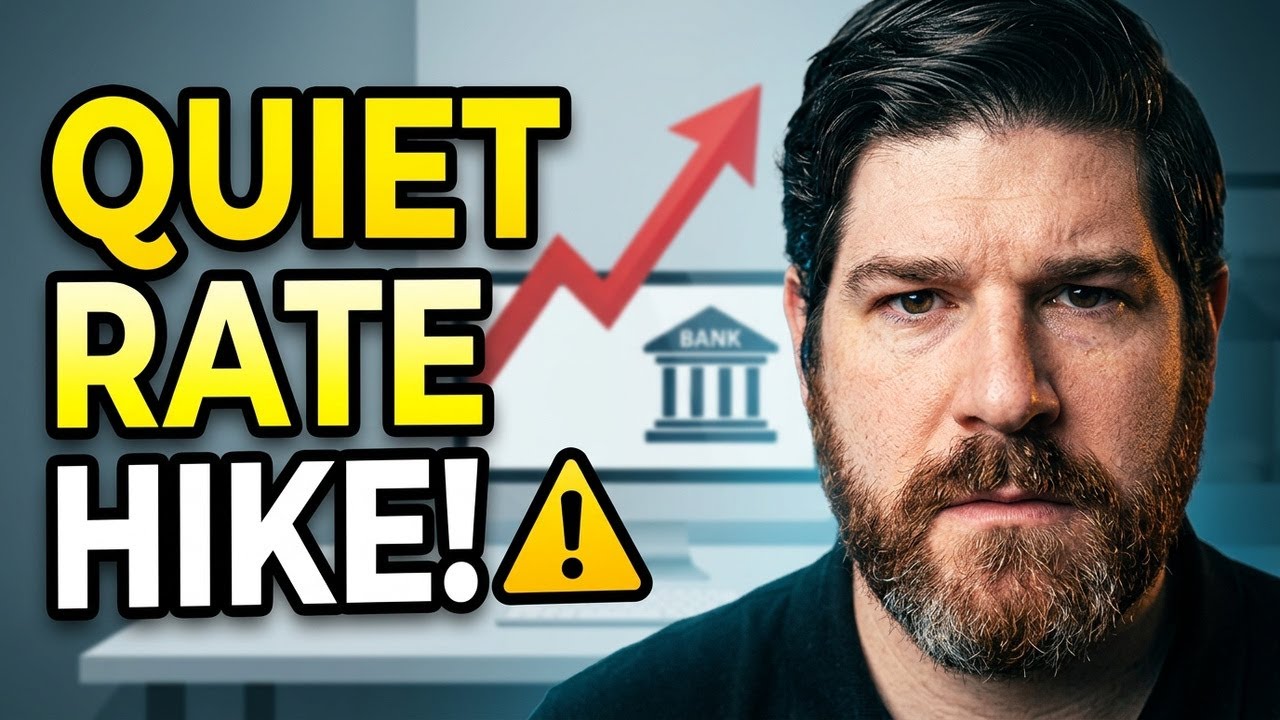 The Bank Just Raised Your Mortgage Rate Without Telling You