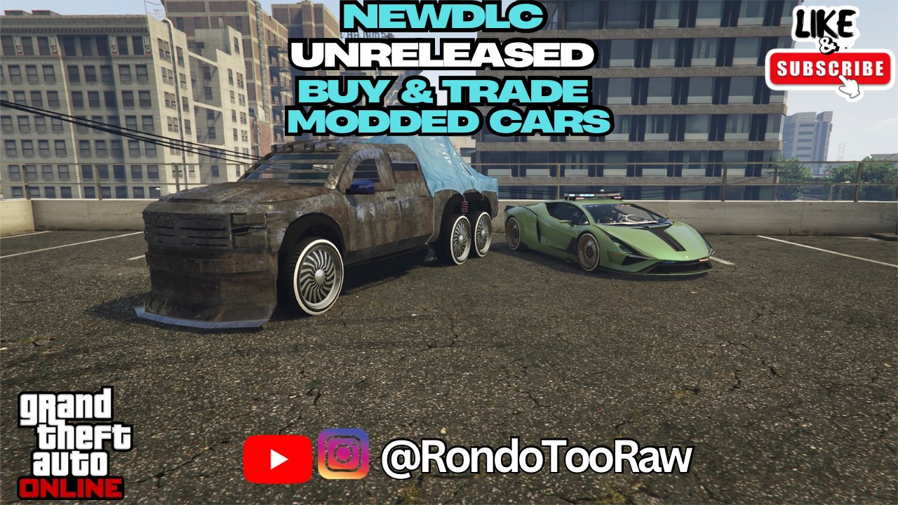 GTA5 ONLINE NEW DLC CARS!! - TRADING MODDED CARS LS CAR MEET *PS5*