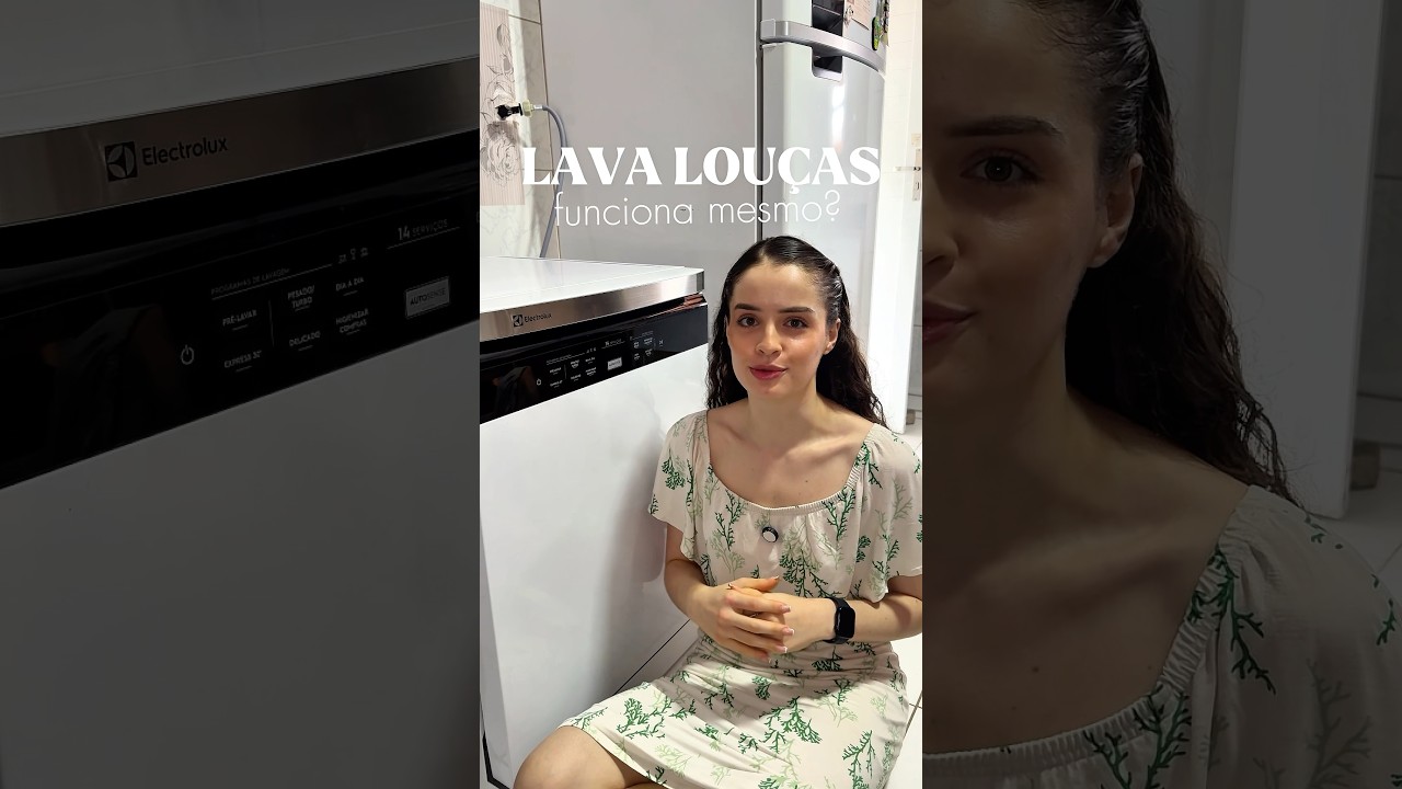 Resenha da Lava Lou&ccedil;as Eletrolux de 14 servi&ccedil;os✨ #resenha #review #lavalou&ccedil;as