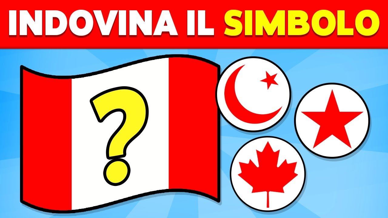 Indovina il Simbolo della Bandiera 🏳️&zwj;🌈 Quiz sulle Bandiere