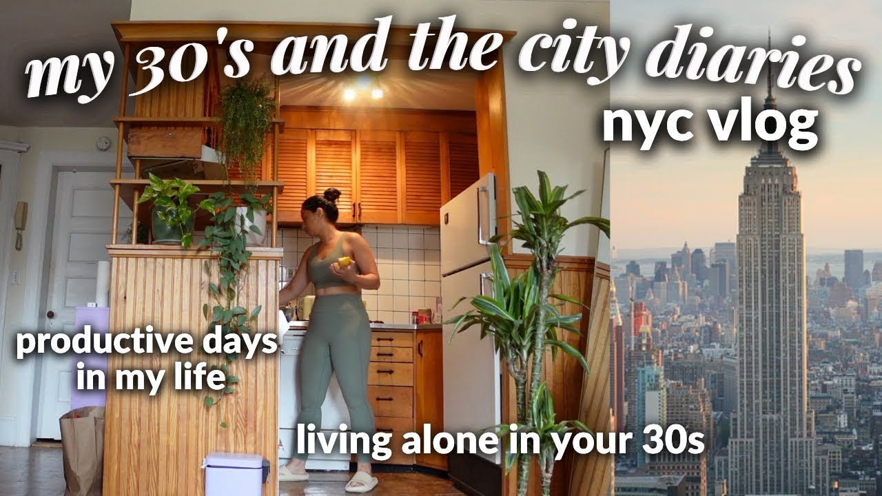 A Few Average Days Living Alone in NYC at 35: Everyday Life & Errands (realistic new york city vlog)