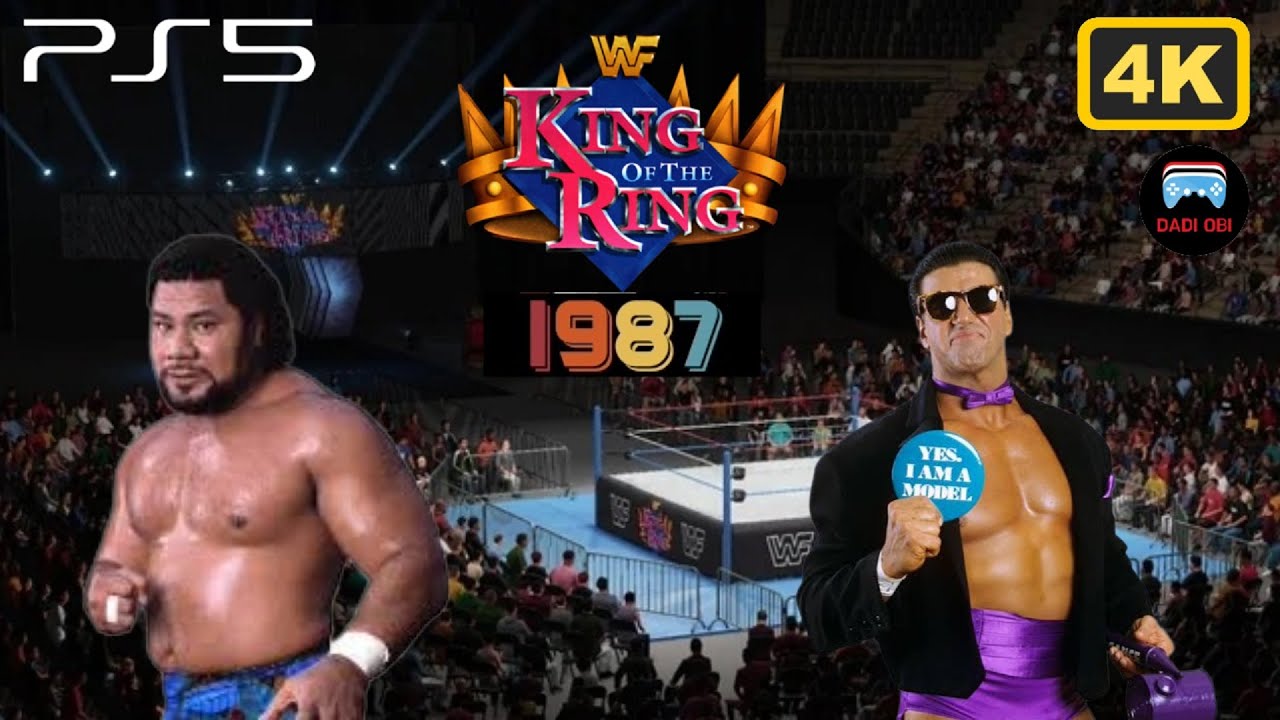 Haku vs Rick Martel - King of the Ring 1987 Quarter Finals /WWE 2K25 / PS5