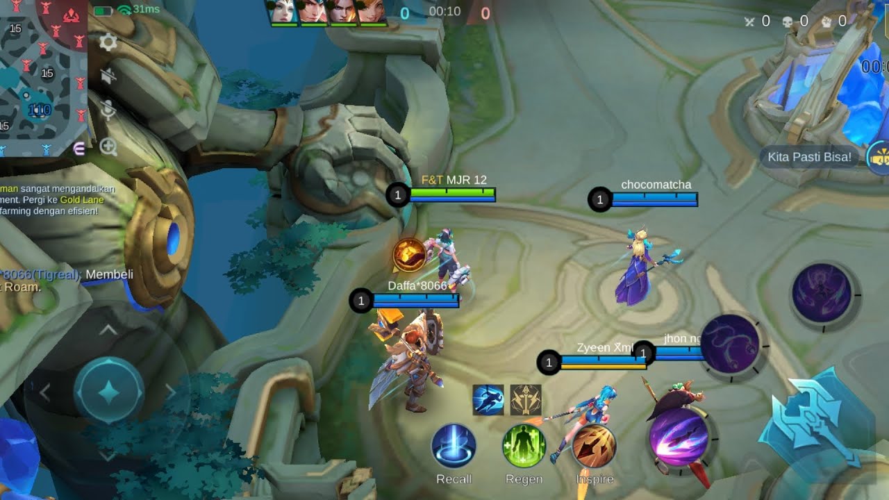 Yaampun Hampir Saja Kalah || Mobile Legends Bang Bang
