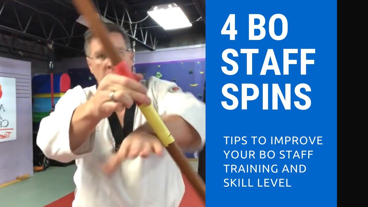 Bo staff spinning skills level one