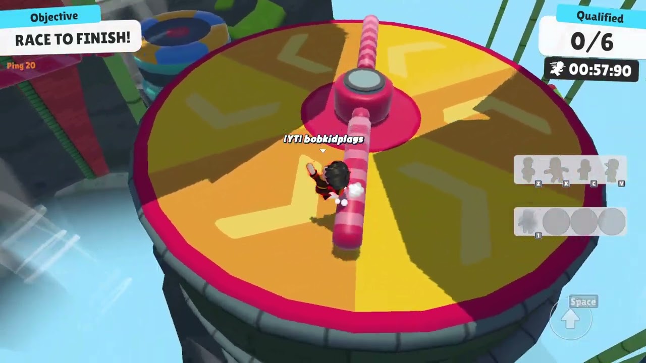 playing 1 round of stumble guys in 2026