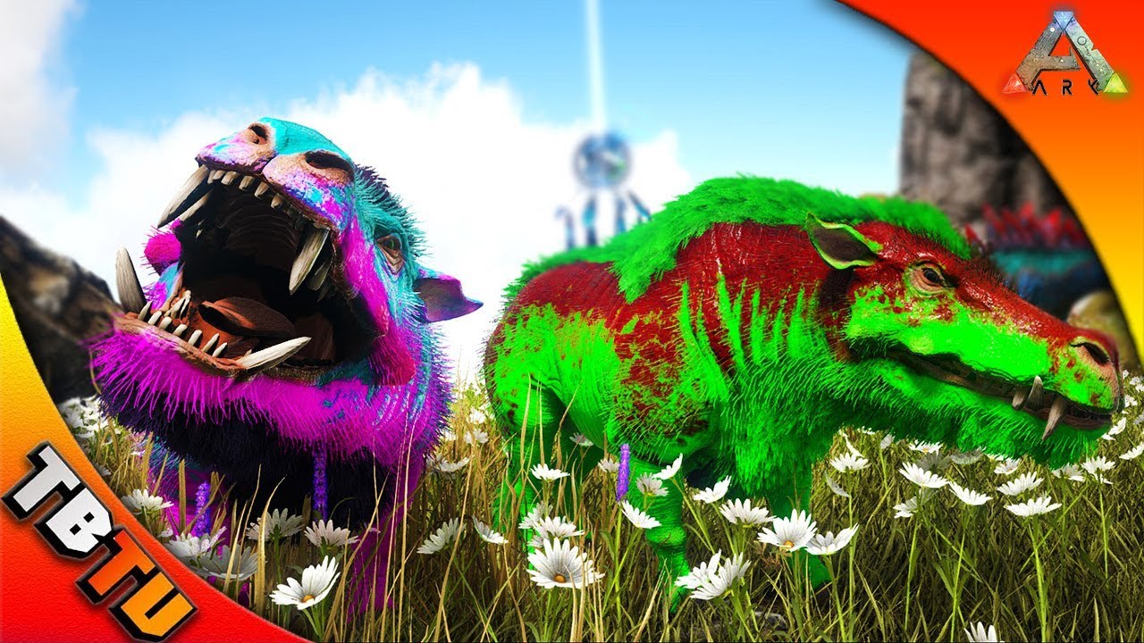 ARK DAEODON BREEDING COMPETITION! DAEODON MUTATIONS & ENCLOSURE! Ark Survival Evolved Zoo E53