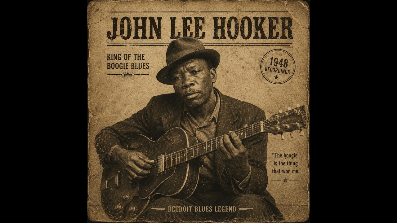🎸 John Lee Hooker &ndash; Authentic Delta Blues (1930s) | Raw Mississippi Guitar & Midnight Groove