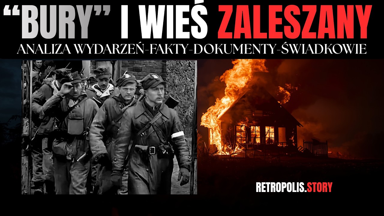 Romuald Rajs &bdquo;Bury&rdquo; i wieś Zaleszany &ndash; prawdziwa historia