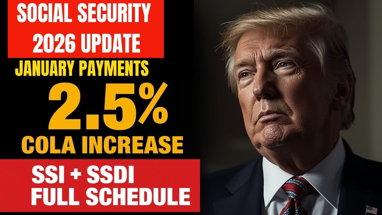 January 2026 Social Security Payouts & Benefit Amounts &mdash; Complete SSA, SSI & SSDI Schedule