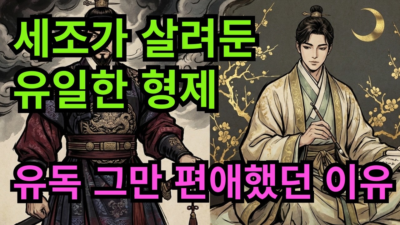 세종의 늦둥이 막내를 향한 1%의 미친 집착 :수양대군이 유독 한 명만 살려둔 동