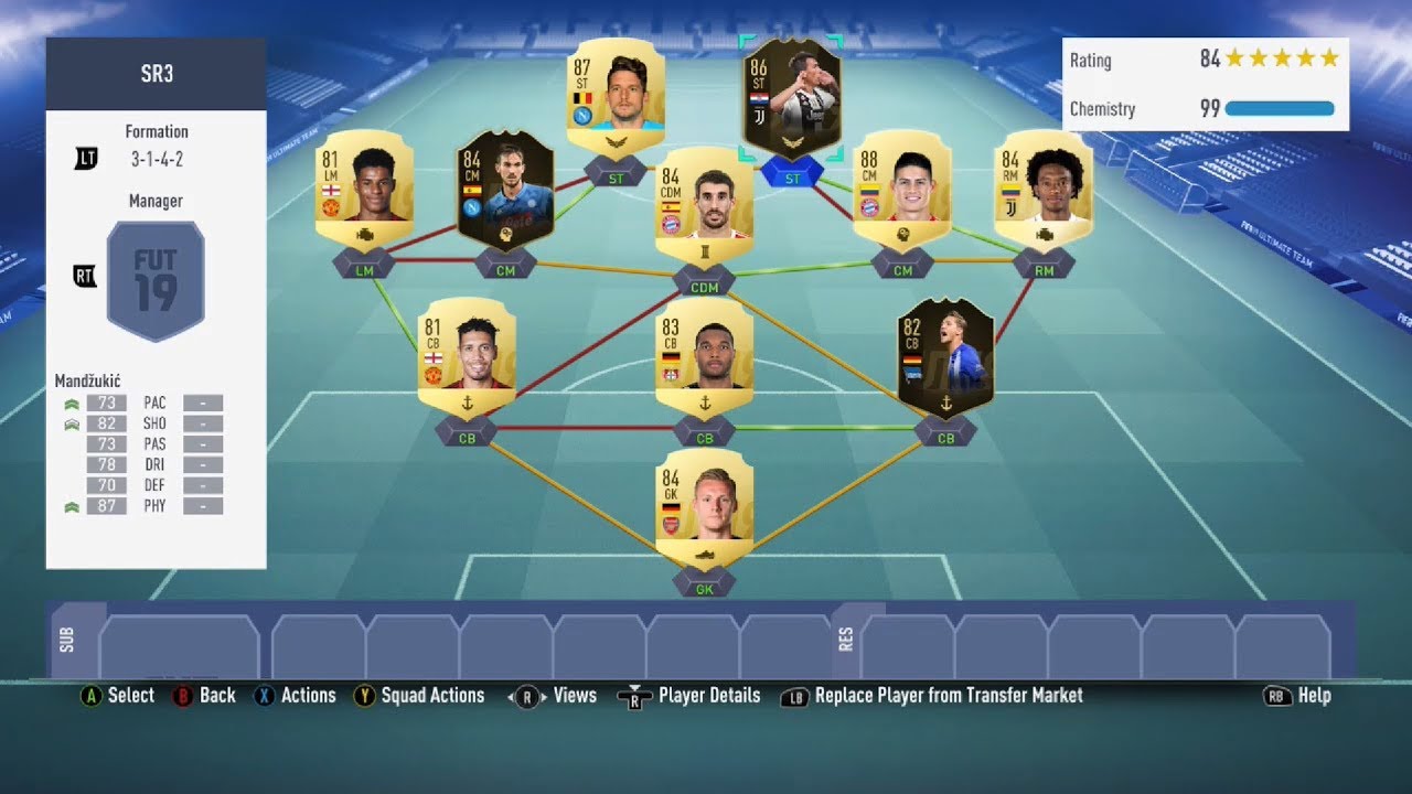 FUT 19 Squad Builder & Review #2 - Unusual 200K FUT Champions Squad NLW