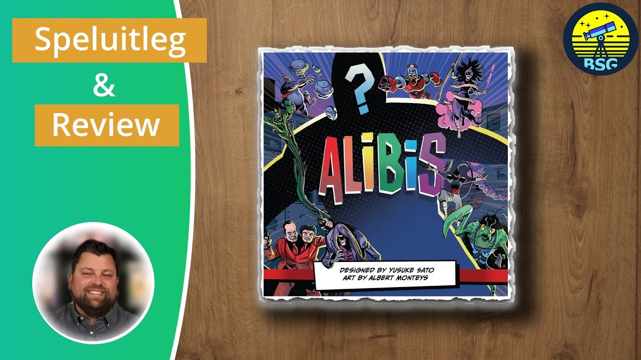 Alibis - Speluitleg & Review - (NL)