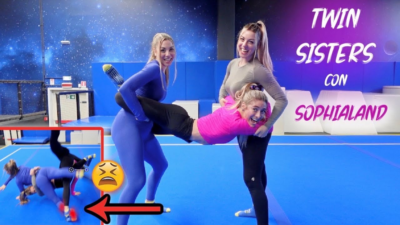 CHALLENGE DIFFICILE con le TWIN SISTERS!!!  *finito male! @SARA E GIORGIA Twinsisters giirgiatwin